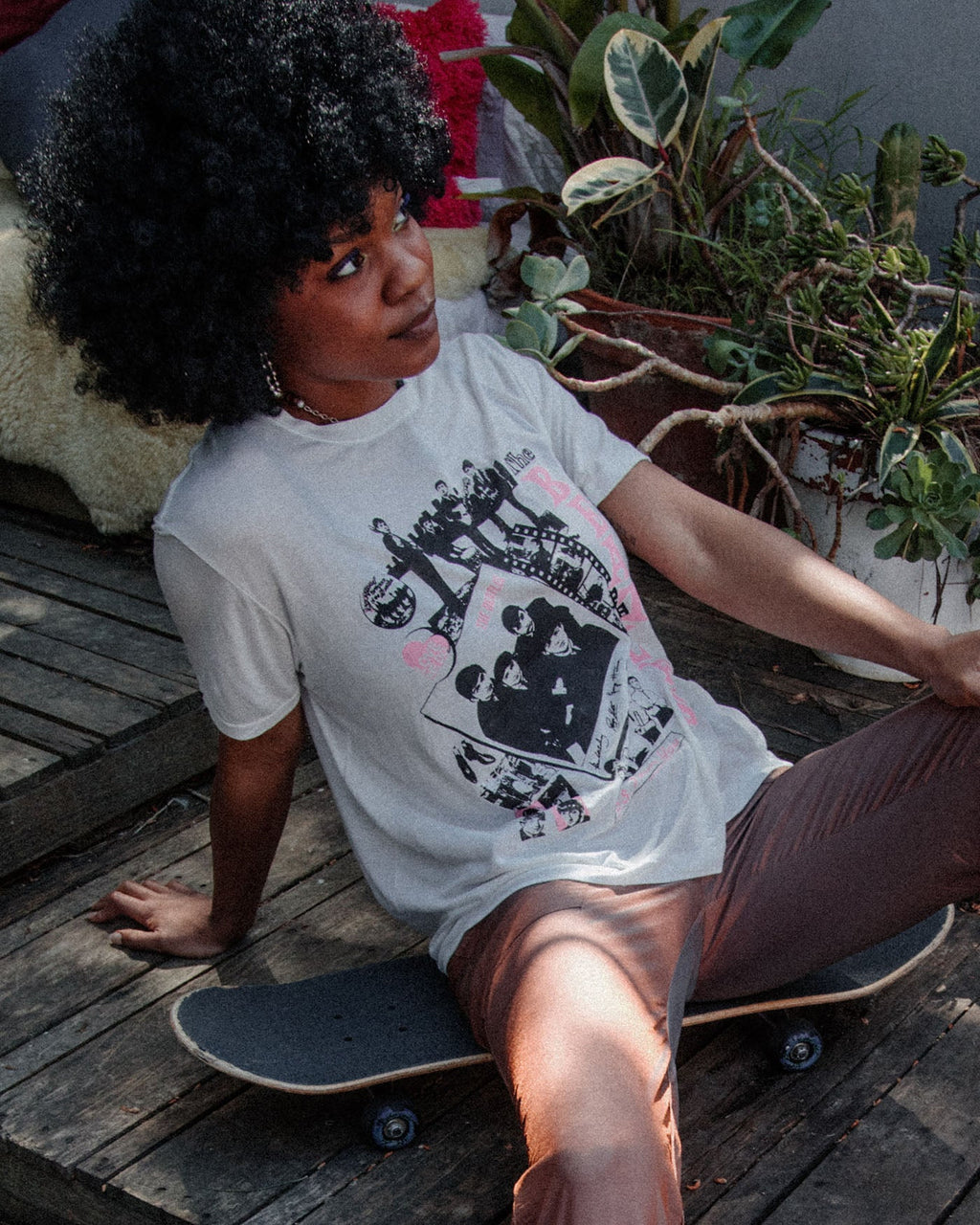 Women's P.S. I Love You Vintage Tissue Tee product image 2