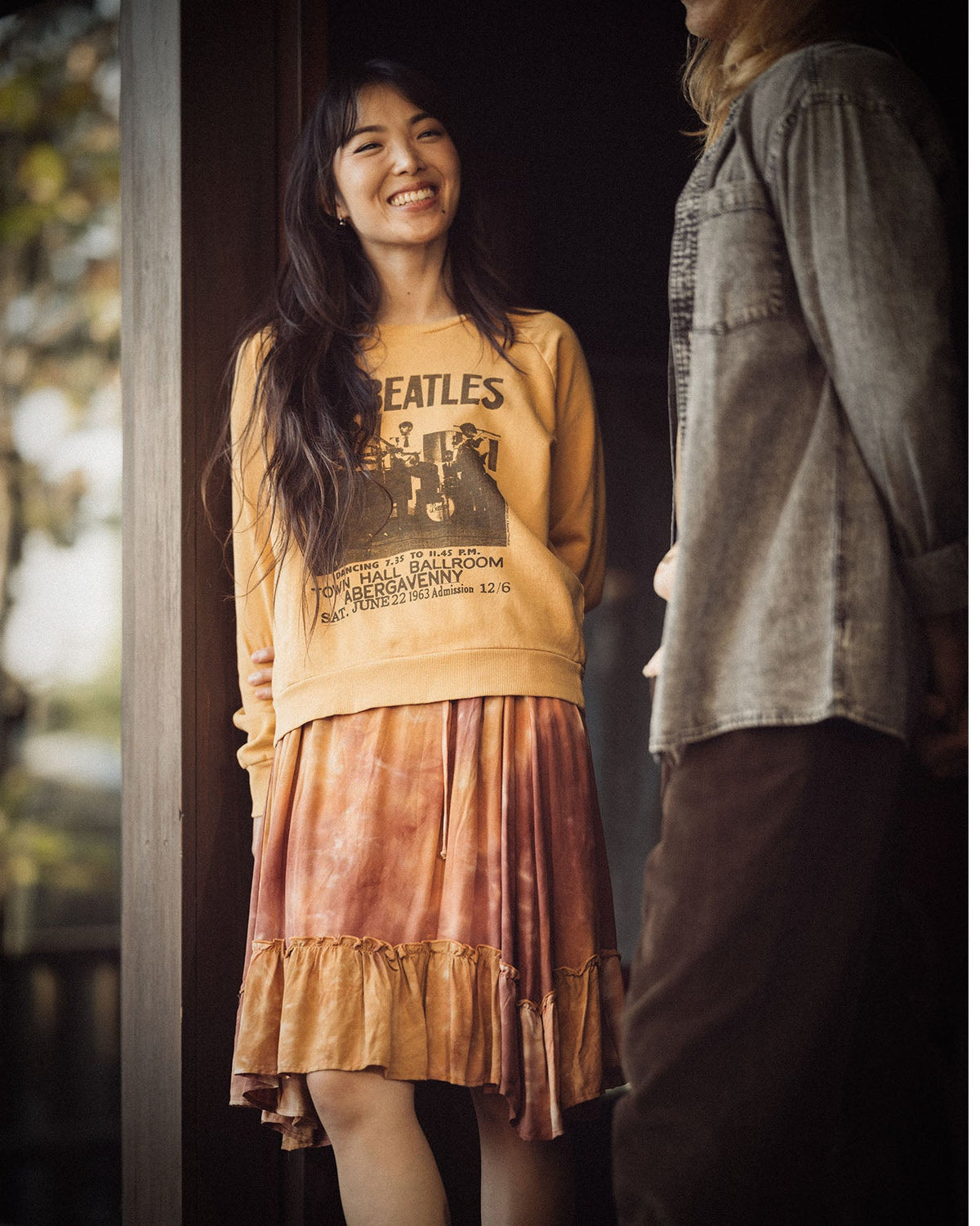 Women's The Beatles Vintage Raglan Pullover product image 3