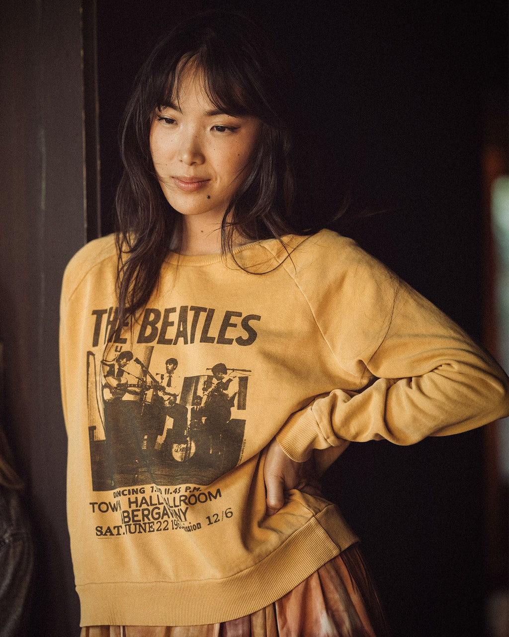 Women's The Beatles Vintage Raglan Pullover product image 2