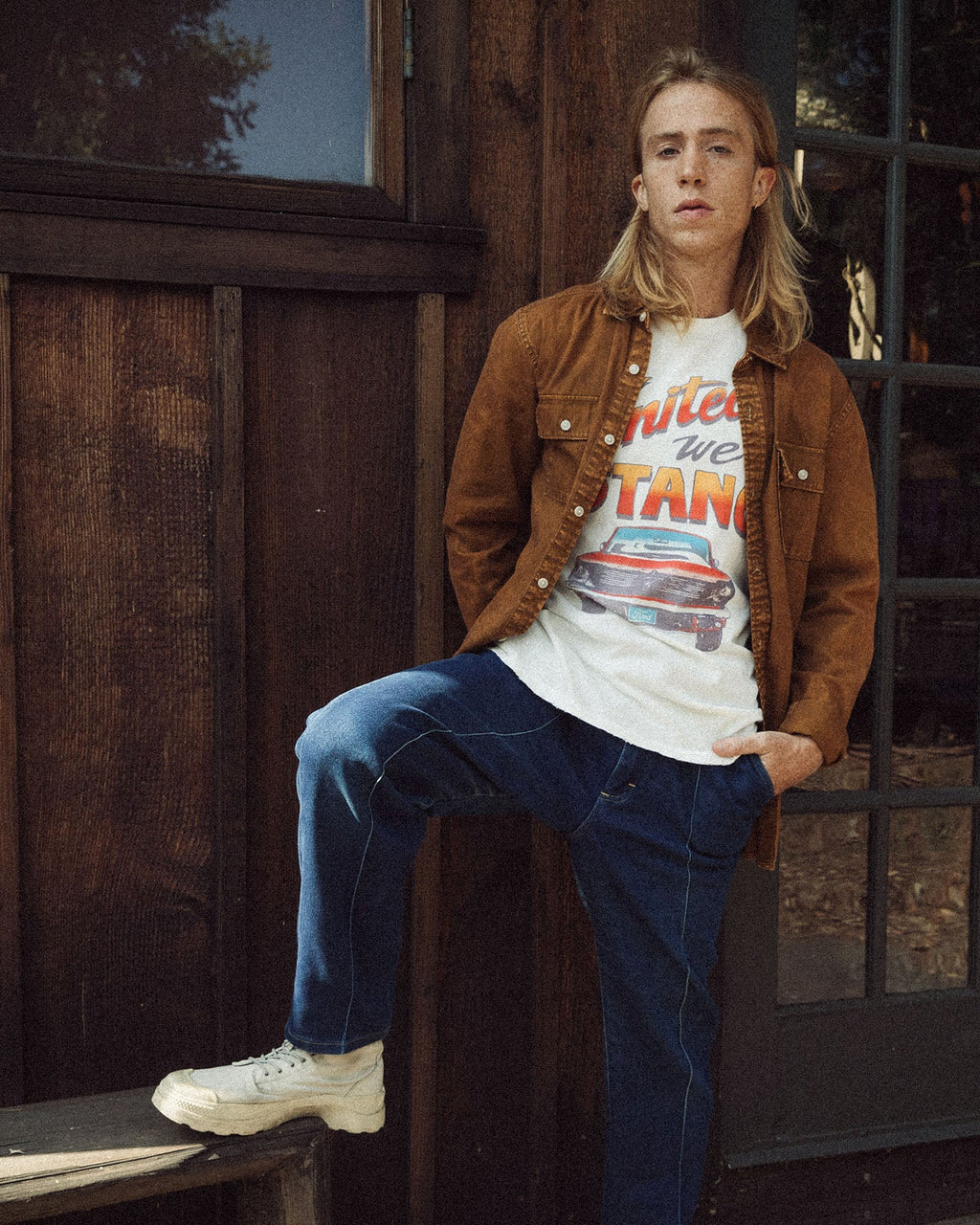 United We Stang Vintage Tee product image 3