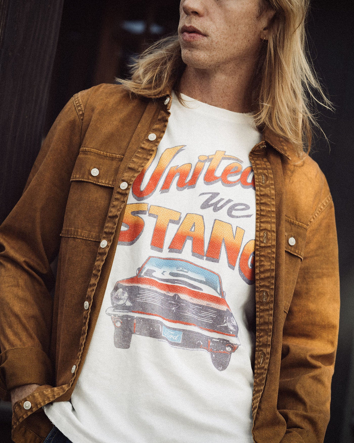 United We Stang Vintage Tee product image 2