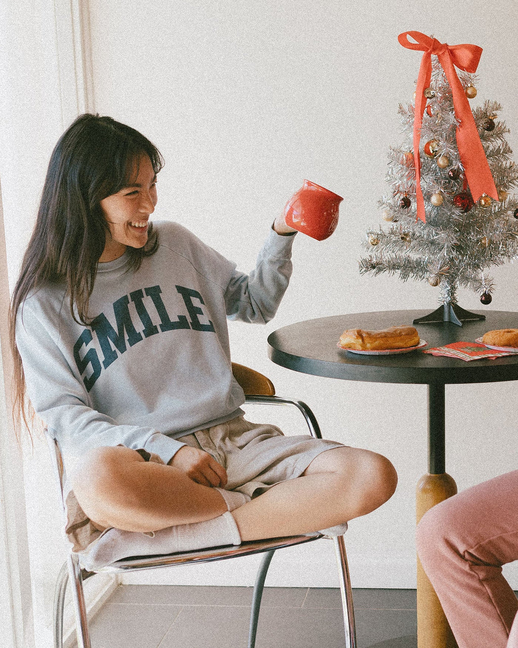 Women's Smile Vintage Raglan Pullover product image 2