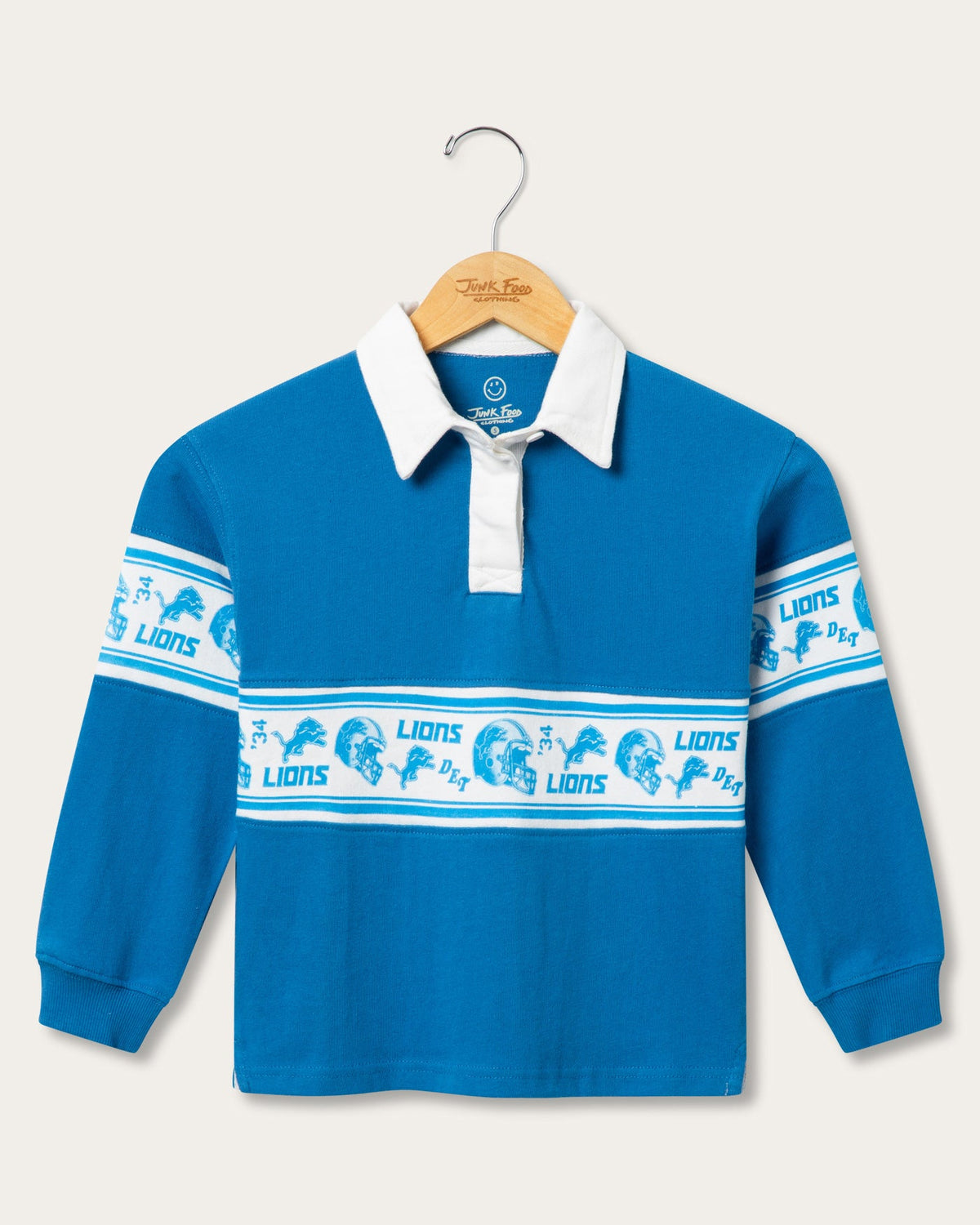 Kids Detroit Lions Rugby Long Sleeve product image 1
