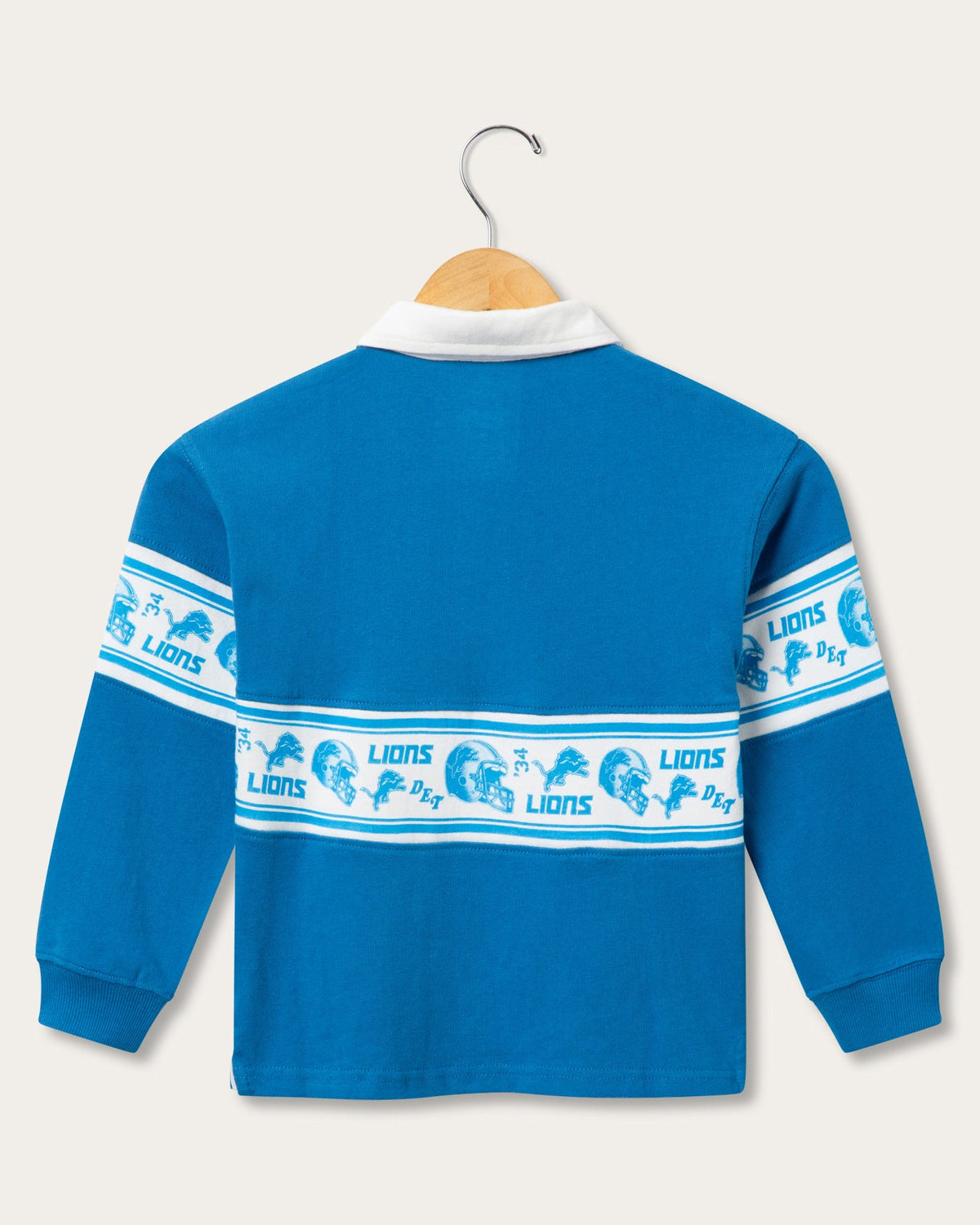 Kids Detroit Lions Rugby Long Sleeve product image 2