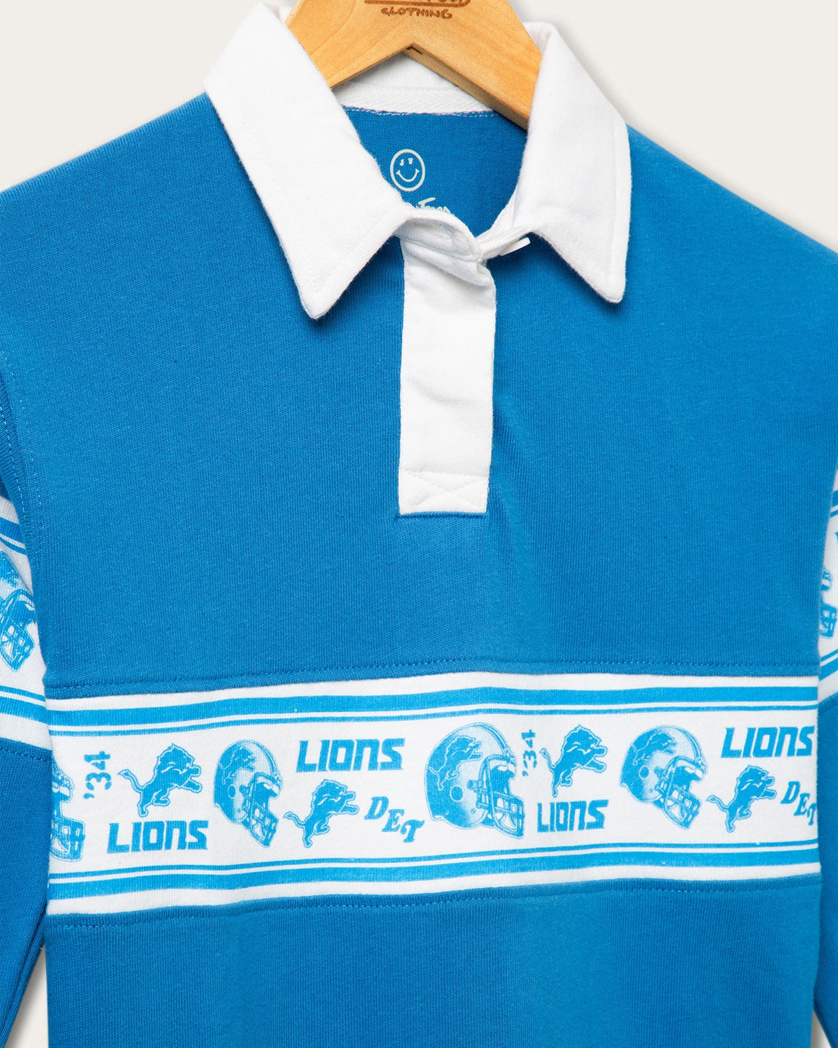 Kids Detroit Lions Rugby Long Sleeve product image 3