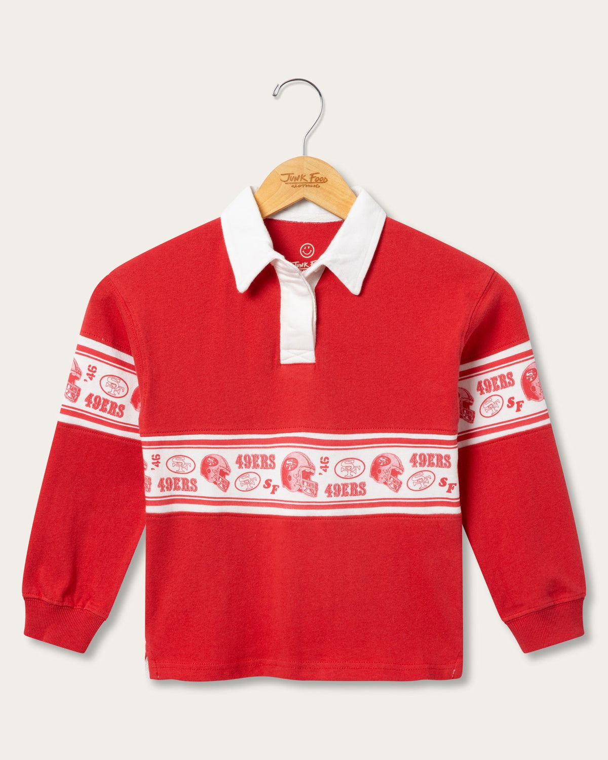 Kids San Francisco 49ers Rugby Long Sleeve product image 1