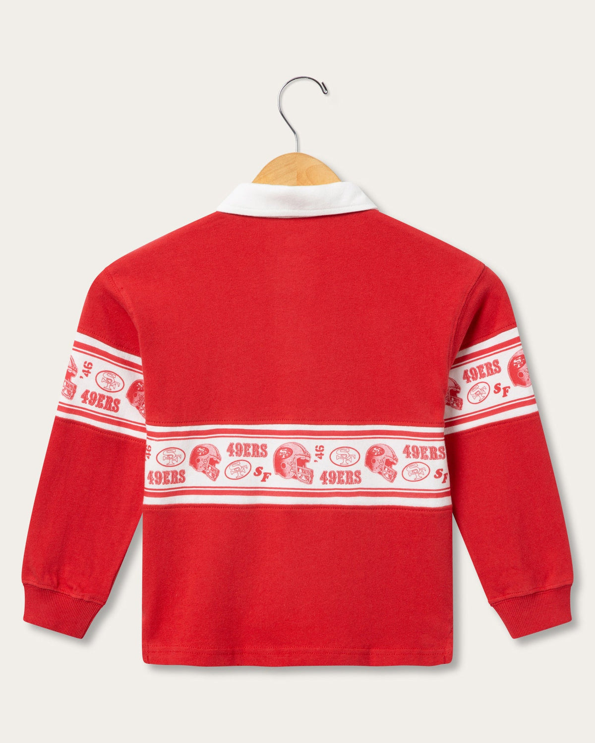 Kids San Francisco 49ers Rugby Long Sleeve product image 2