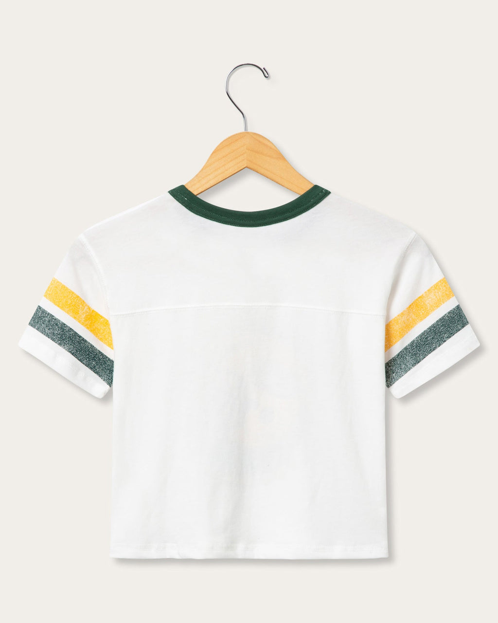 Kids Green Bay Packers Striped Ringer Tee product image 2