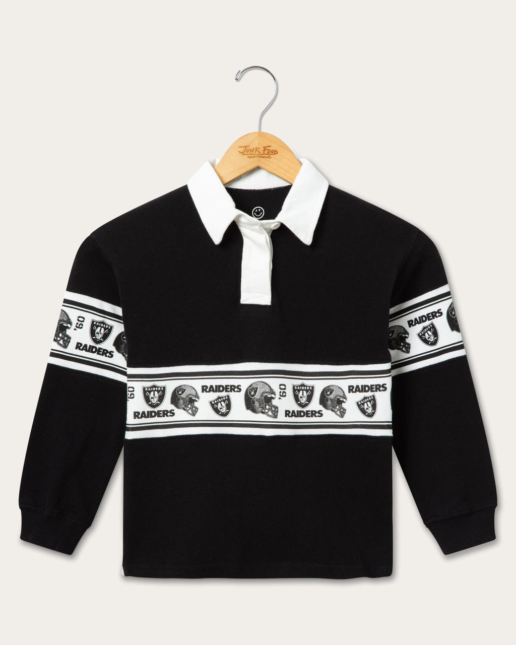 Kids Las Vegas Raiders Rugby Long Sleeve product image 1