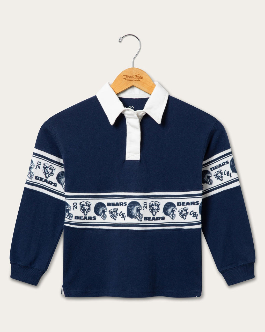Kids Chicago Bears Rugby Long Sleeve product image 1