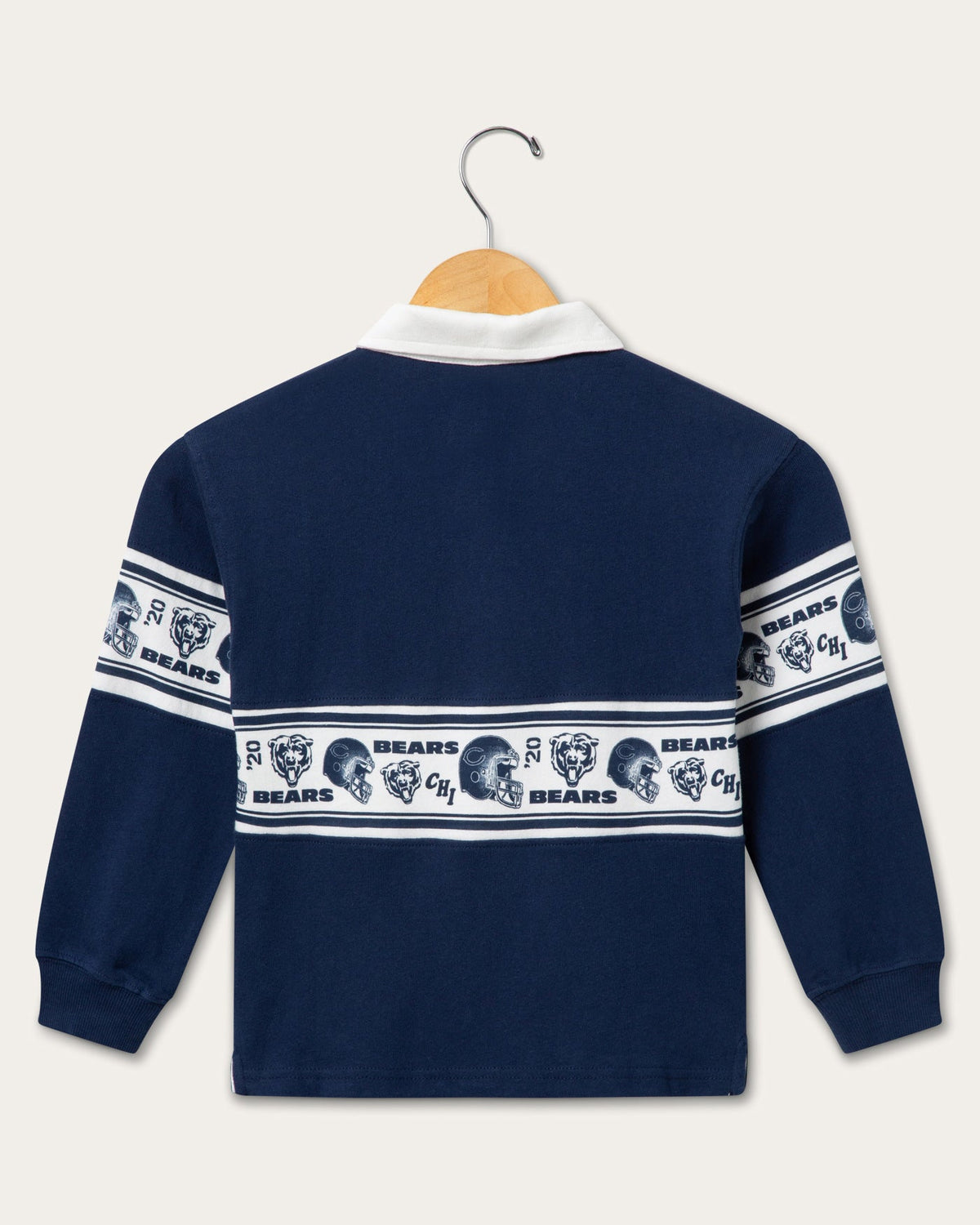 Kids Chicago Bears Rugby Long Sleeve product image 2