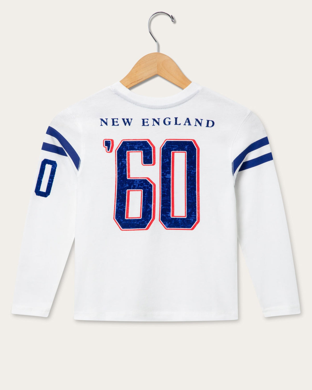 Kids New England Patriots Striped Long Sleeve Tee product image 2