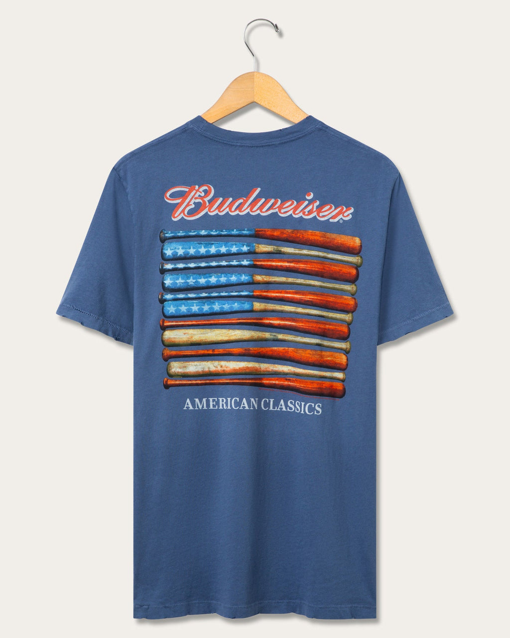 Budweiser Baseball Bats Vintage Tee product image 4