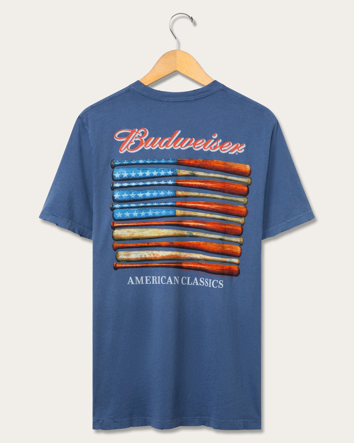 Budweiser Baseball Bats Vintage Tee product image 4