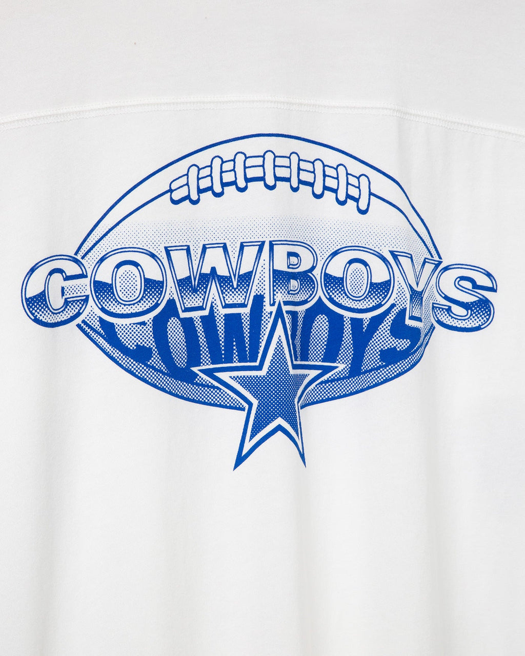 Dallas Cowboys Oversized Striped Ringer Tee product image 5