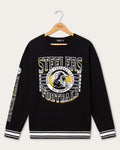 Pittsburgh Steelers Striped Rib Crew Fleece product image 1