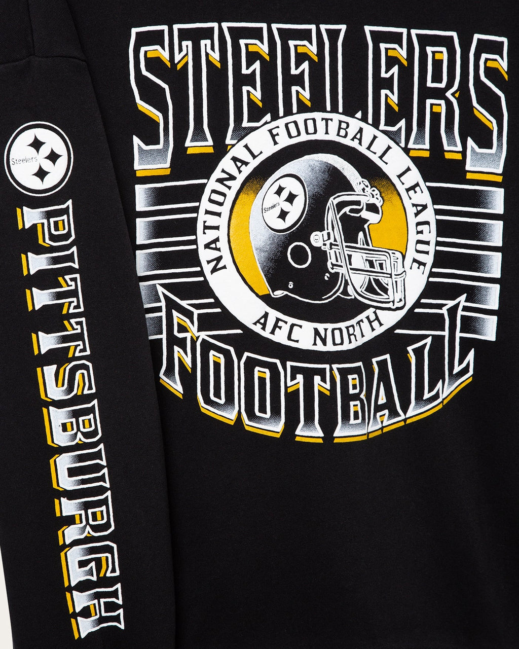 Pittsburgh Steelers Striped Rib Crew Fleece product image 3