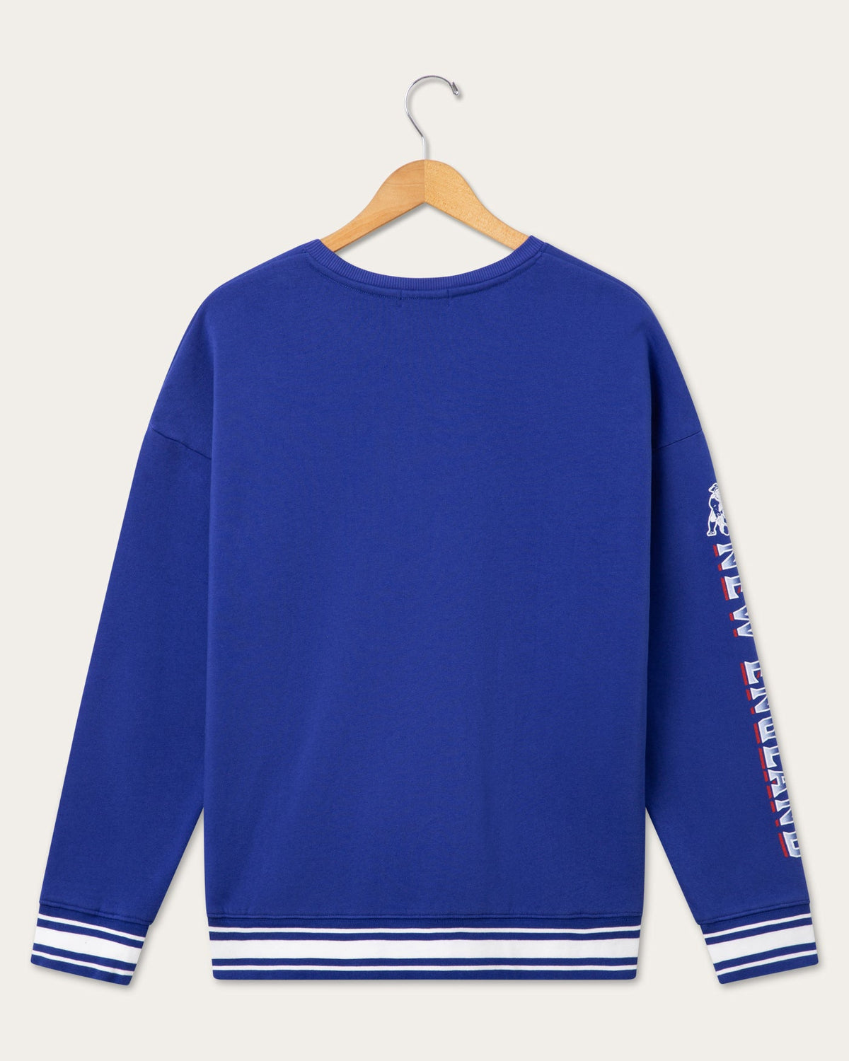 New England Patriots Striped Rib Crew Fleece product image 2