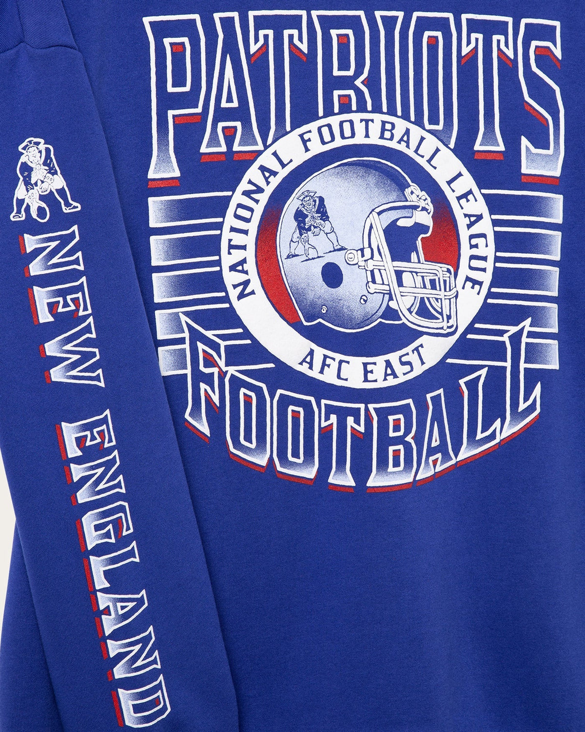 New England Patriots Striped Rib Crew Fleece product image 3