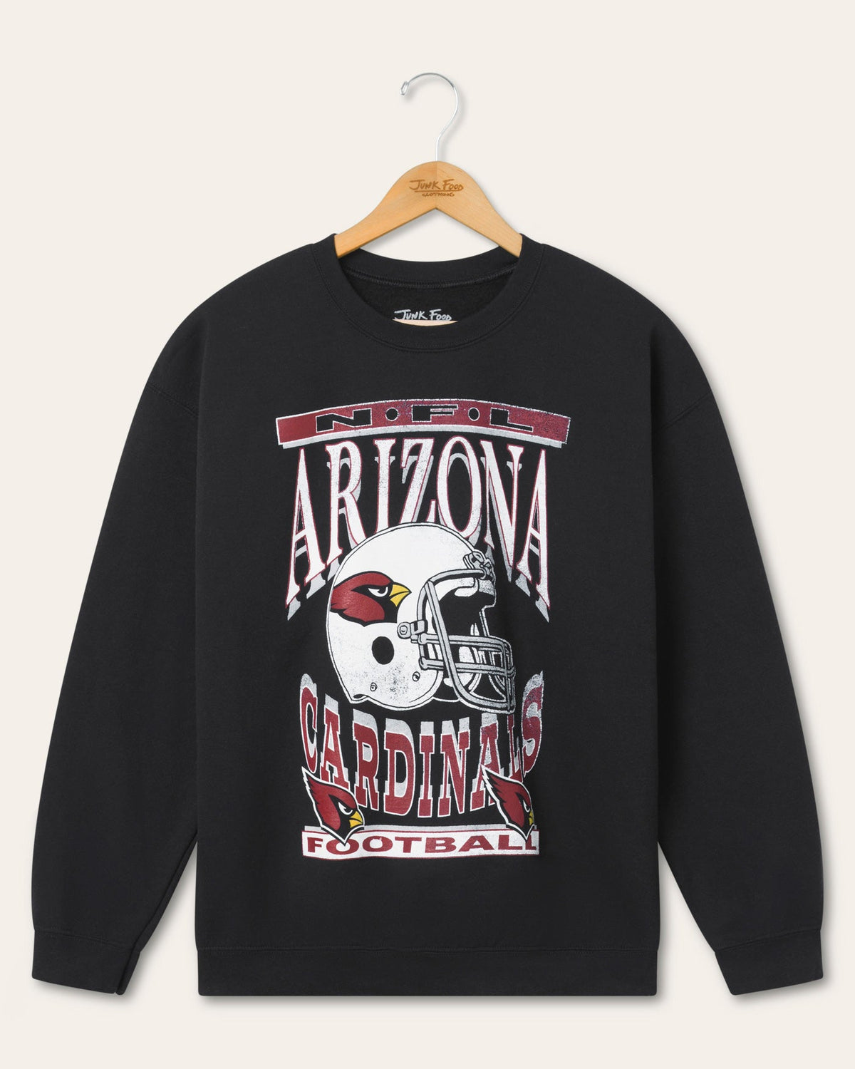 Arizona Cardinals Helmet Flea Market Crew Fleece product image 1