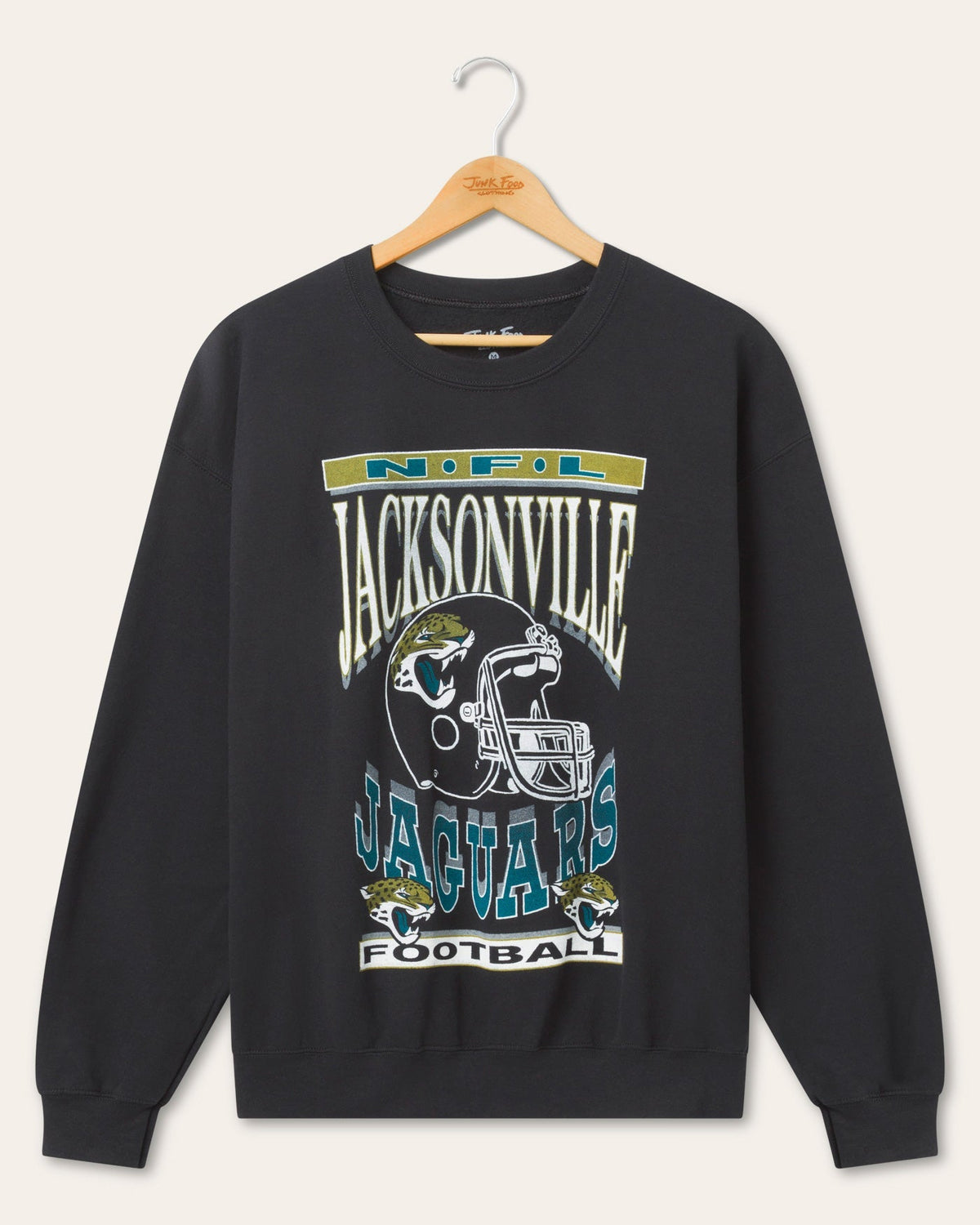 Jacksonville Jaguars Helmet Crew Fleece product image 1