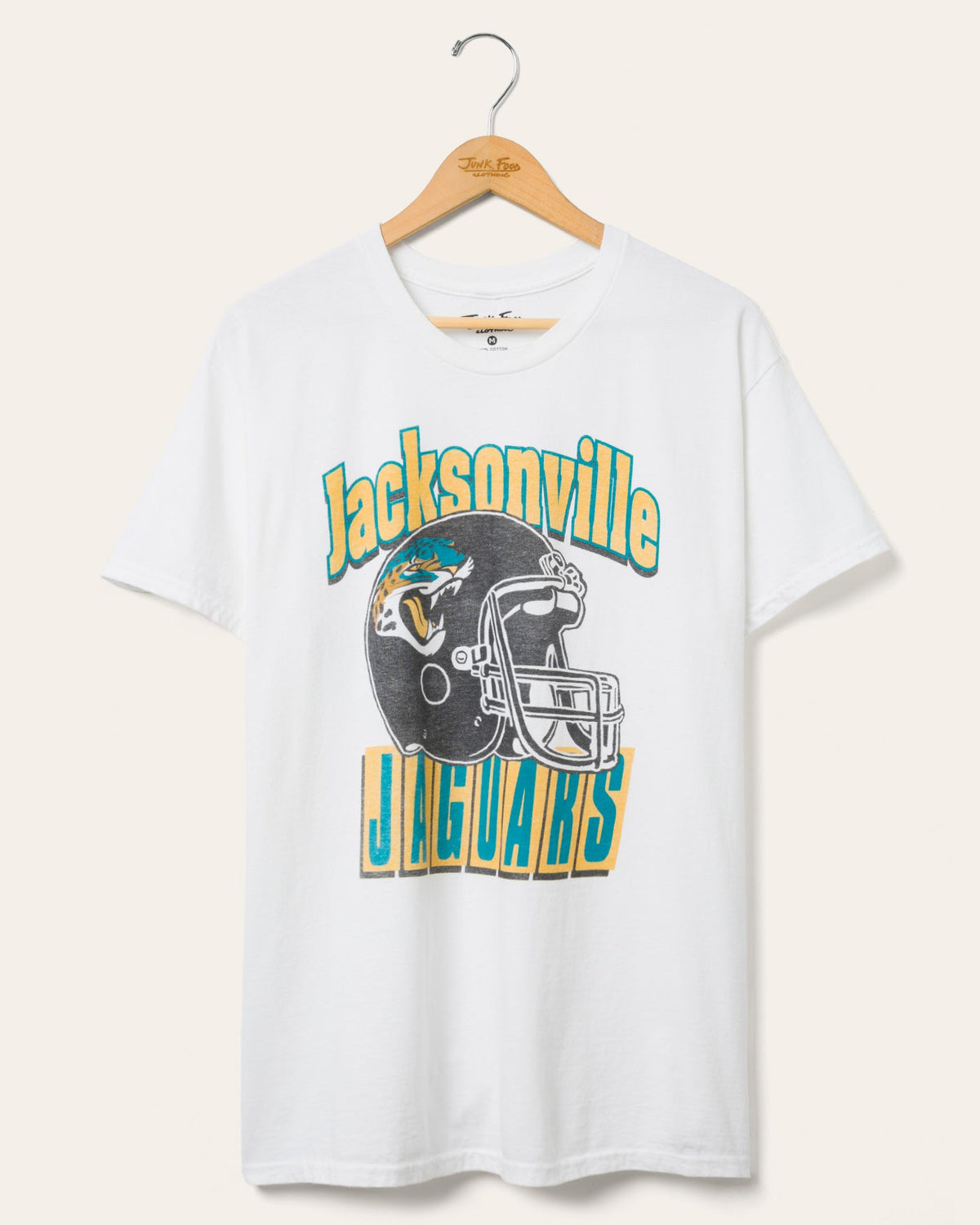 Jacksonville Jaguars Throwback Helmet Flea Market Tee product image 1