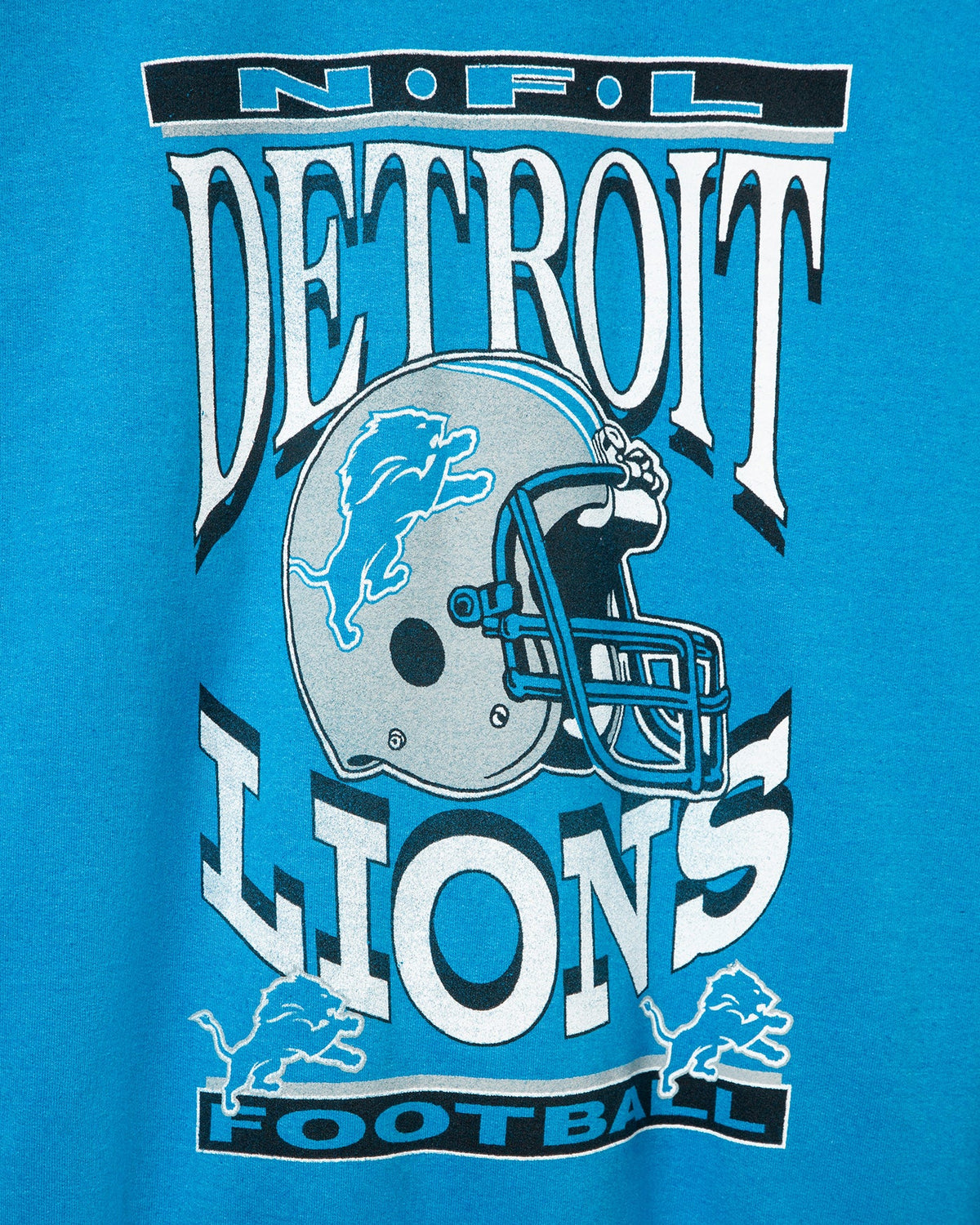 Detroit Lions Helmet Flea Market Crew Fleece product image 3
