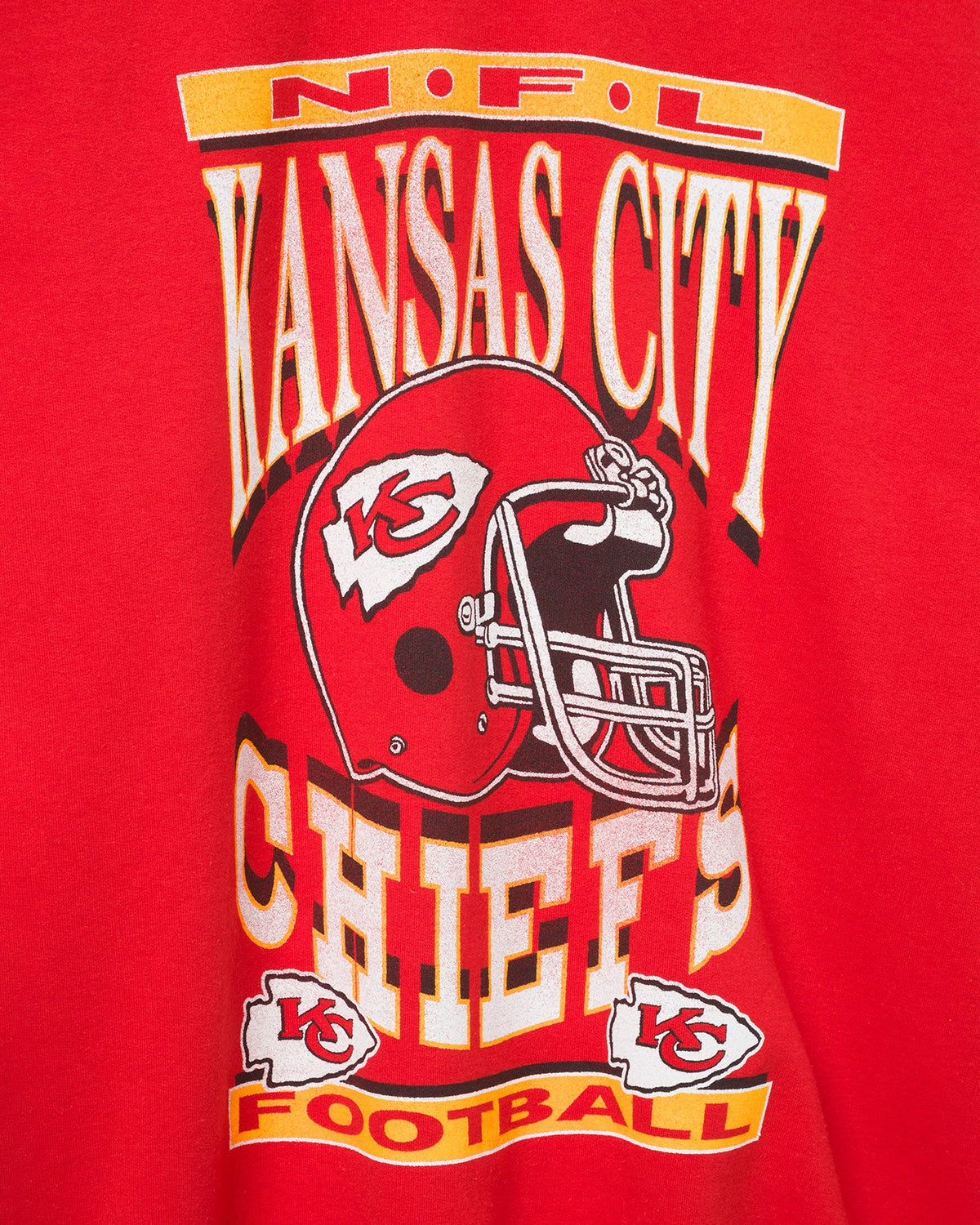 Kansas City Chiefs Helmet Flea Market Crew Fleece product image 3