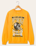 Pittsburgh Steelers Helmet Flea Market Crew Fleece product image 1