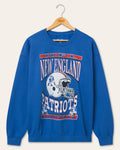 New England Patriots Helmet Flea Market Crew Fleece product image 1