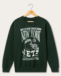 New York Jets Helmet Flea Market Crew Fleece product image 1