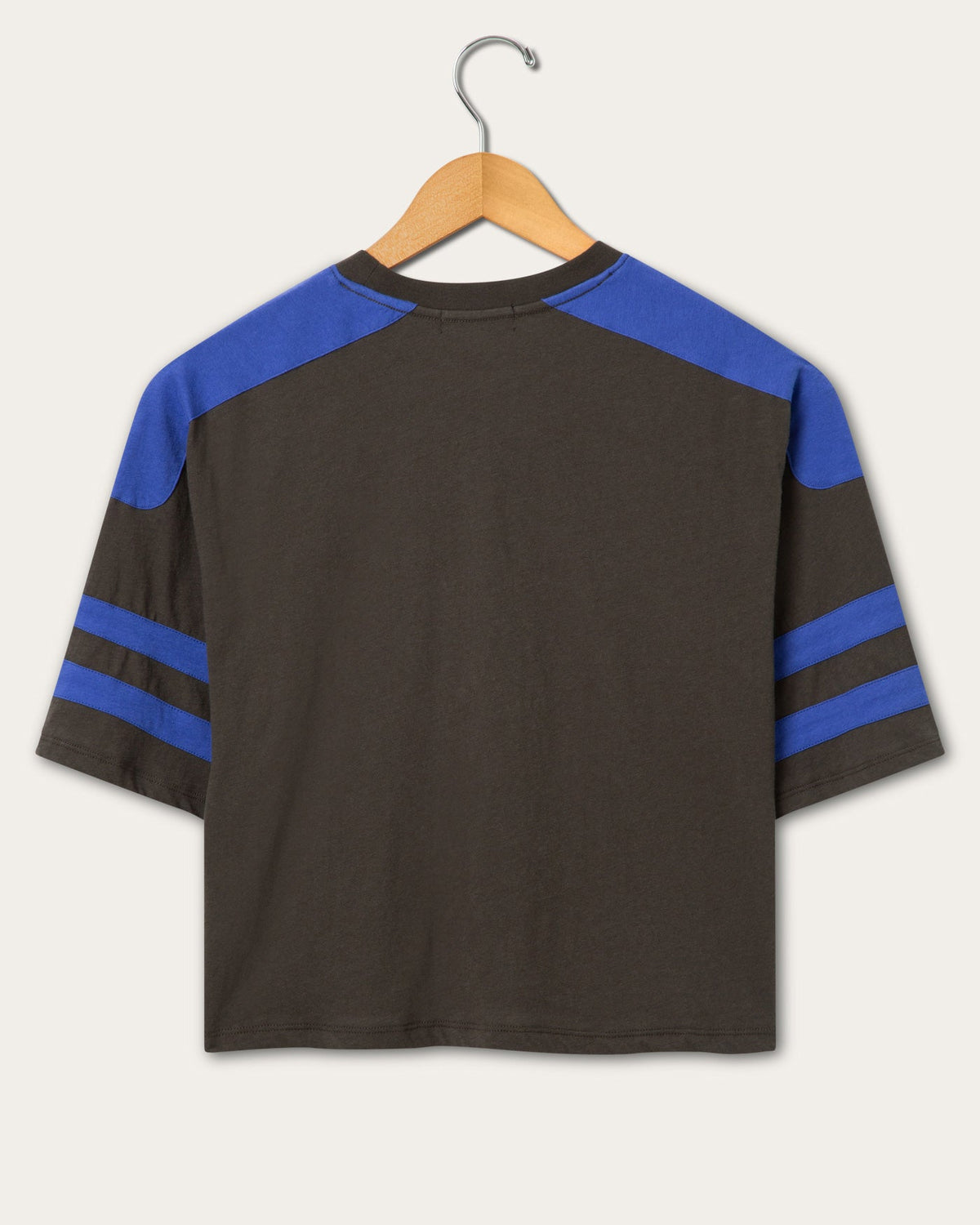 Women's Dallas Cowboys Striped Bling Crop Tee product image 2