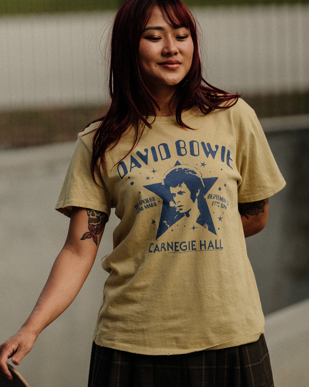 Women's David Bowie Carnegie Hall Vintage Tee product image 4