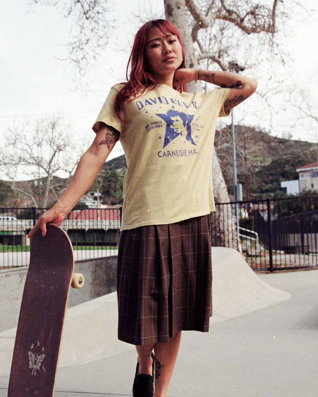 Women's David Bowie Carnegie Hall Vintage Tee product image 2