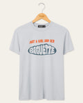Women's Just a Girl and Her Baguette Vintage Tee product image 1