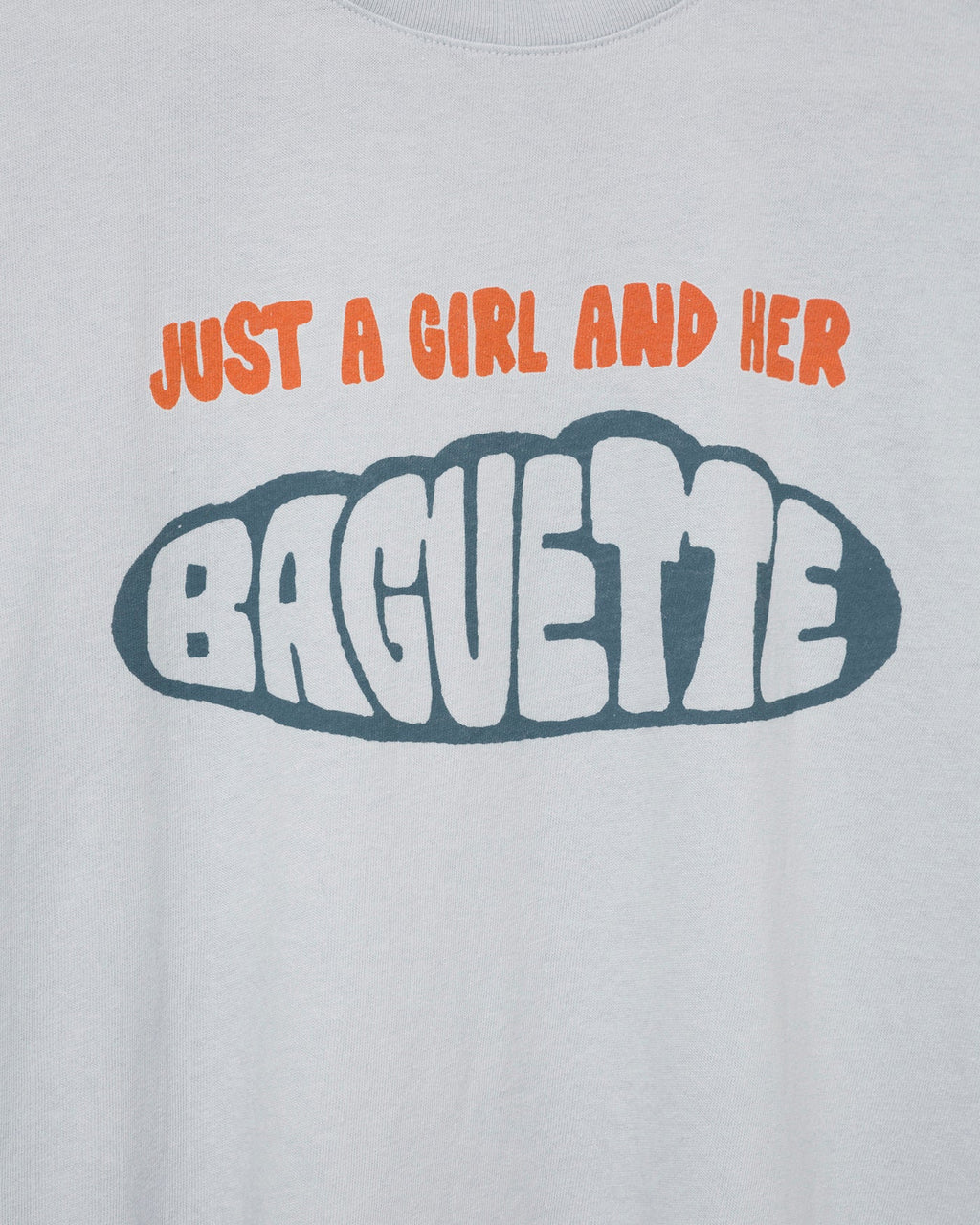 Women's Just a Girl and Her Baguette Vintage Tee product image 4