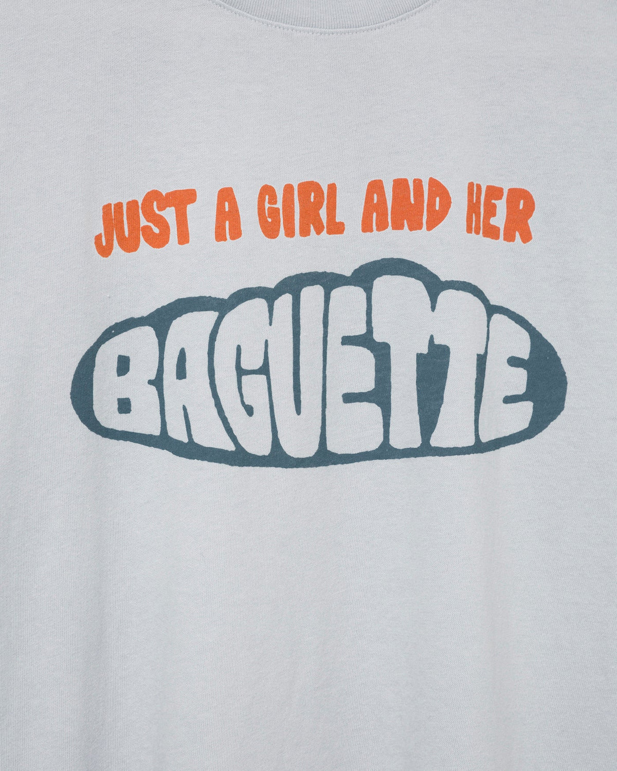 Women's Just a Girl and Her Baguette Vintage Tee product image 4
