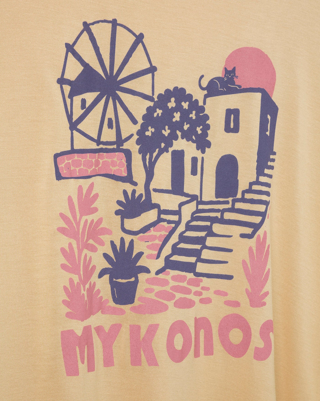 Women's Mykonos Vintage Tissue Tee product image 3