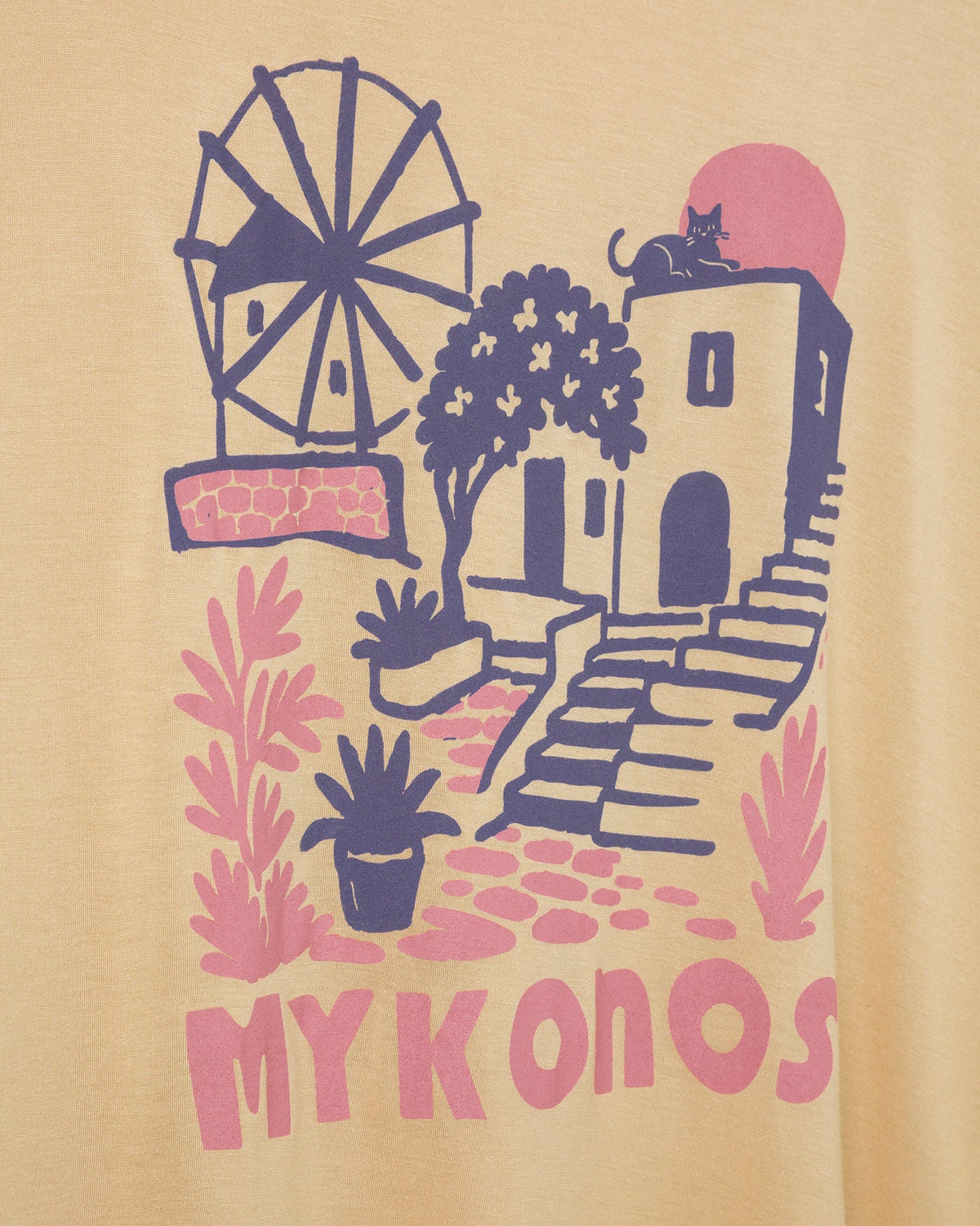 Women's Mykonos Vintage Tissue Tee product image 3