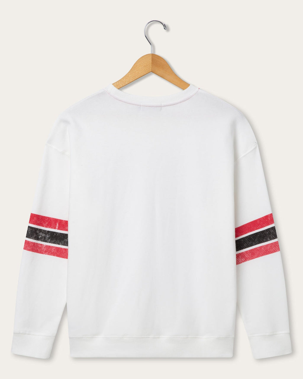 Women's Kansas City Chiefs Oversized Striped Fleece product image 2