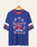 Women's Buffalo Bills Glitter Boxy Ringer product image 1