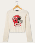 Women's Kansas City Chiefs Helmet Crop Thermal product image 1