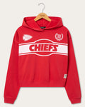 Women's Kansas City Chiefs Oversized Crop Hoodie product image 1