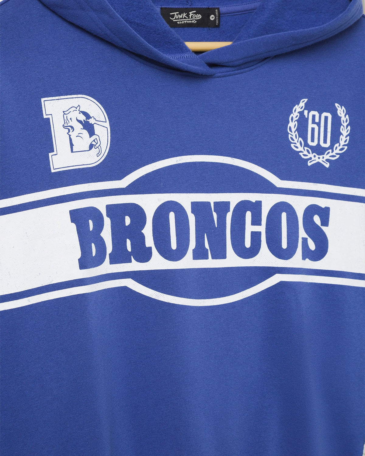 Women's Denver Broncos Oversized Crop Hoodie product image 3