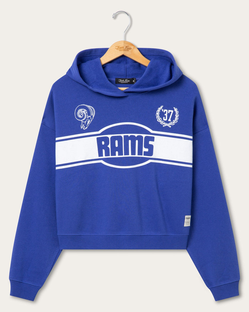 Women's Los Angeles Rams Oversized Crop Hoodie product image 1