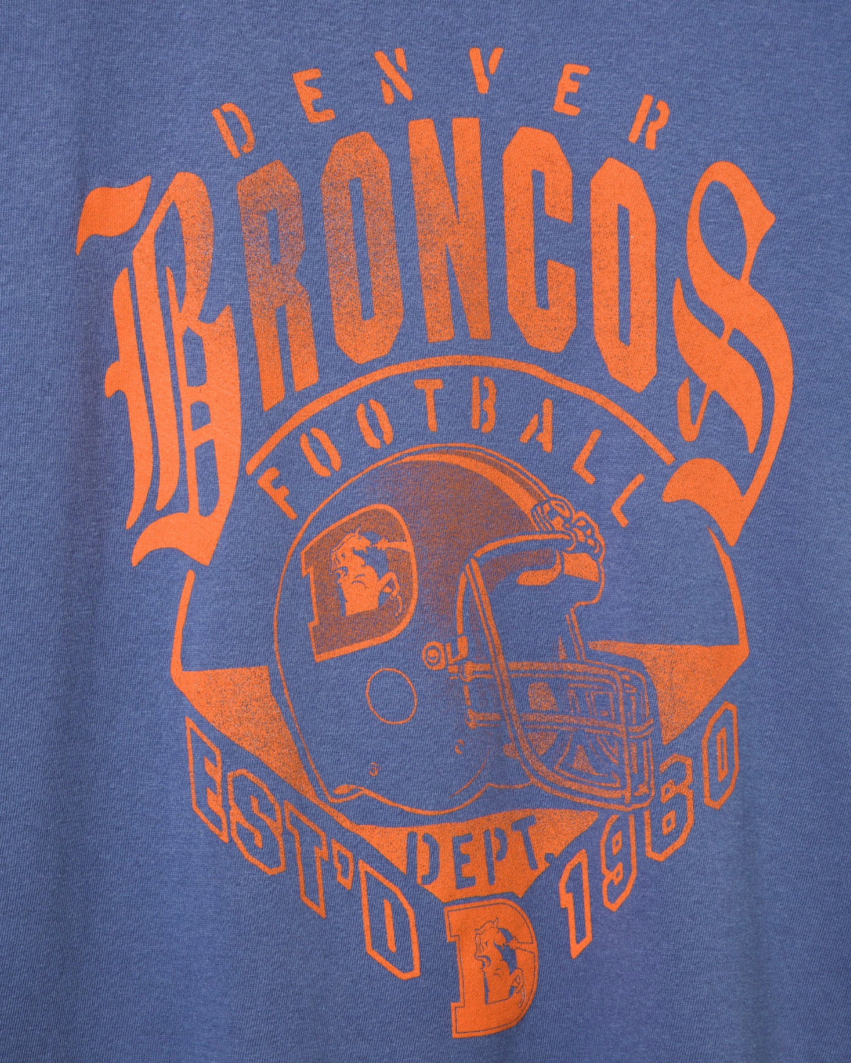 Women's Denver Broncos Gridiron Vintage Tee product image 3