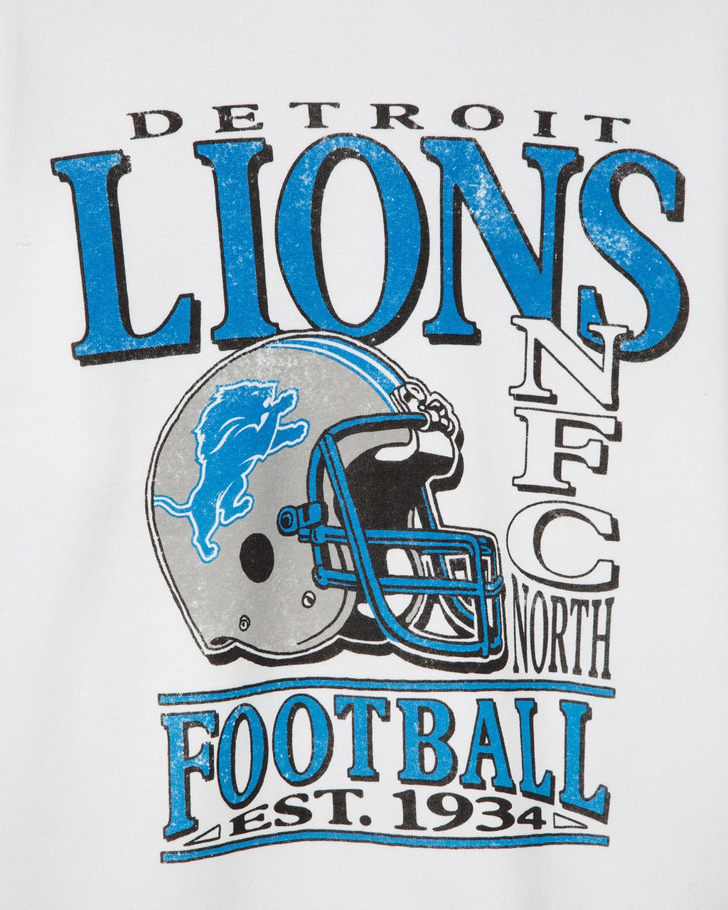 Women's Detroit Lions Oversized Striped Fleece product image 3