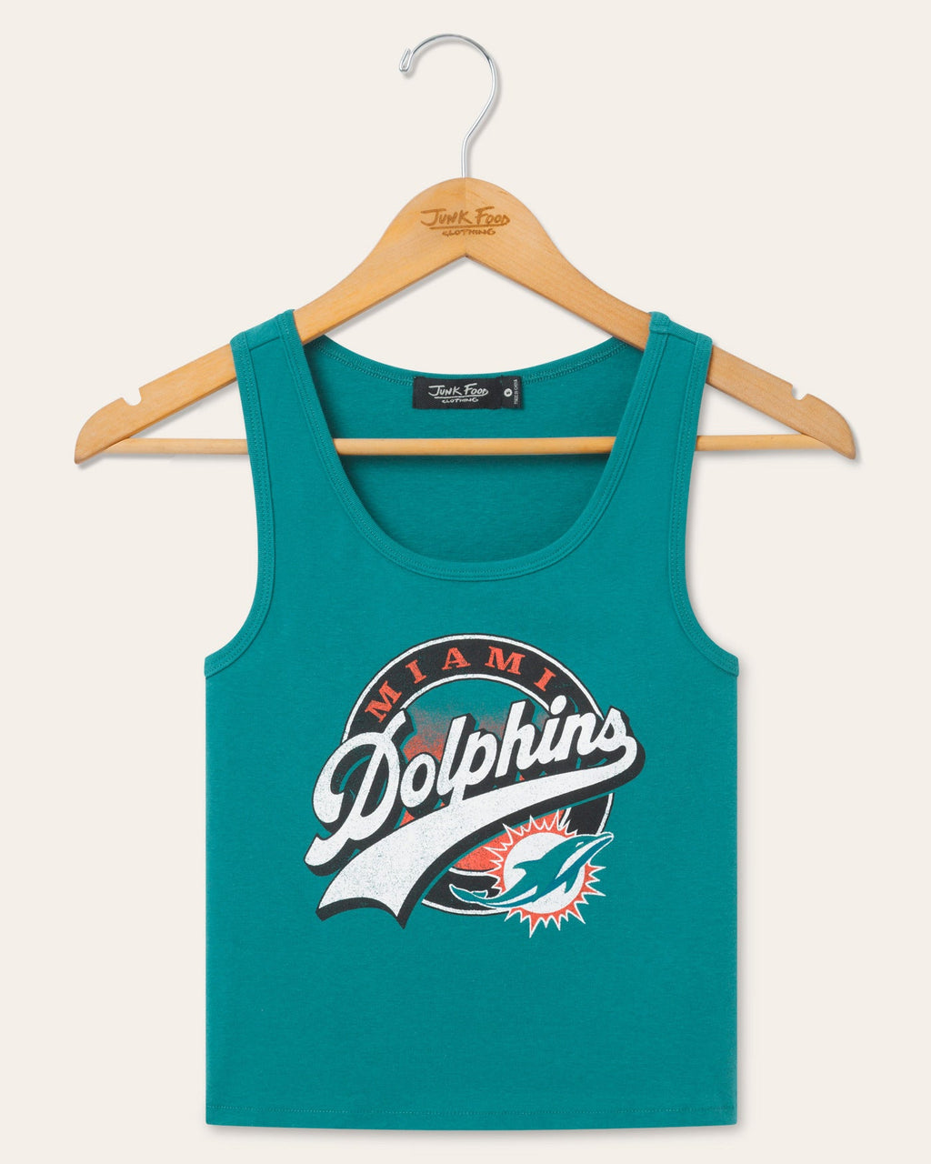 Women's Miami Dolphins Cropped Tank