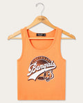 Women's Cincinnati Bengals Cropped Tank