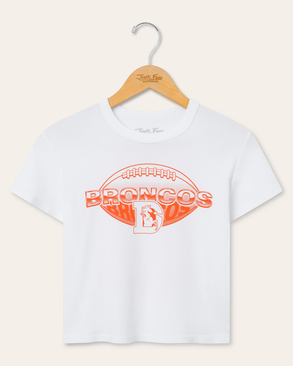 Women's Denver Broncos Repeat Baby Tee product image 1